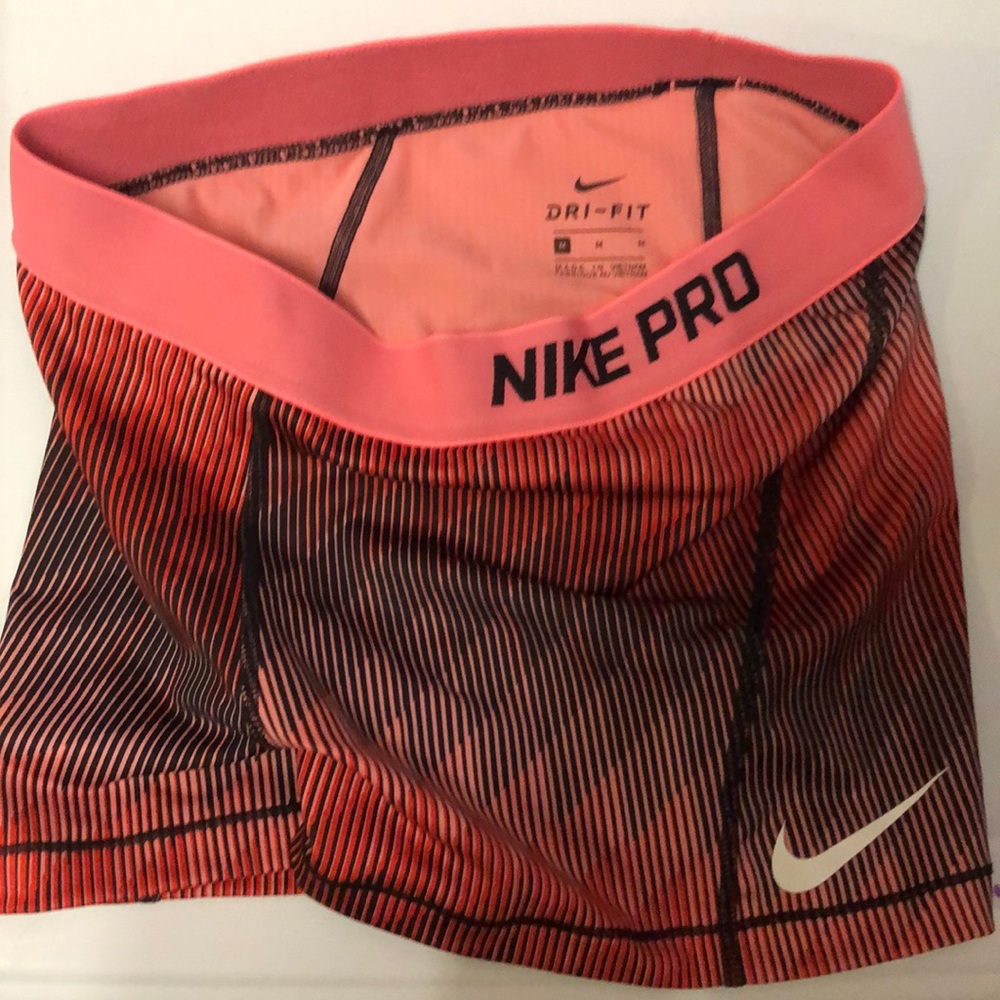 Nike Pro Pink Compression Shorts